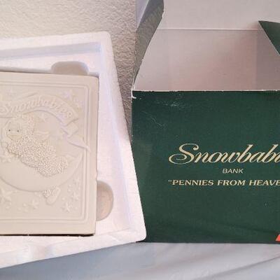 Lot 347: (2) New Dept. 56 SNOWBABIES Collectibles 