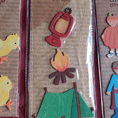 Lot 355: New (4) Packages of Embellish Magnets 