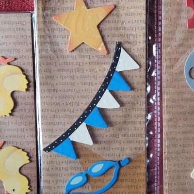 Lot 358: New (4) Packages of Embellish Magnets 