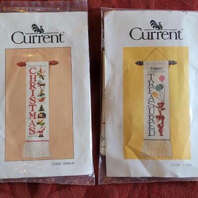 Lot 365: (2) New Needlepoints