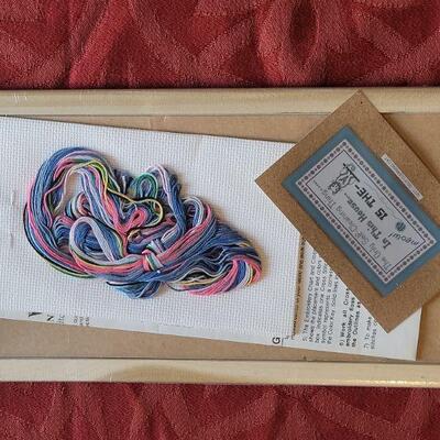 Lot 368: (2) Needlepoint Sets