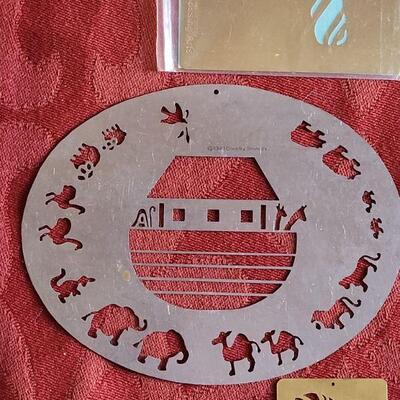 Lot 372: New Metal Embossing Stencils 