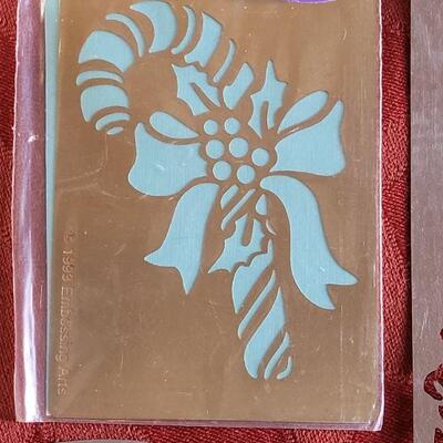 Lot 372: New Metal Embossing Stencils 