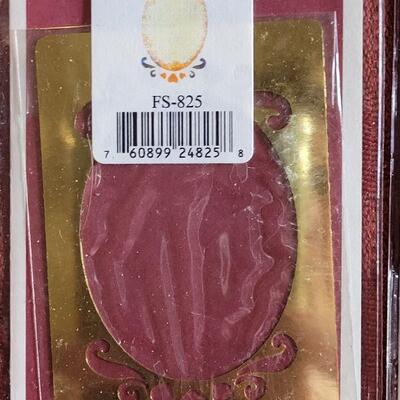 Lot 377: Vintage Metal Embossing Stencils 
