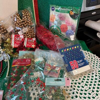 Christmas Craft Supply Assortment