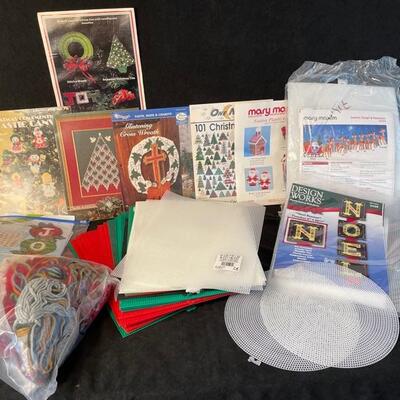 Plastic Canvas Supplies for Christmas