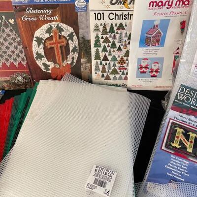 Plastic Canvas Supplies for Christmas