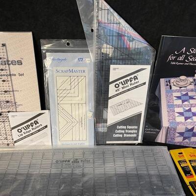 Assortment of Quilting Supplies