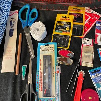 Assortment of Sewing Supplies