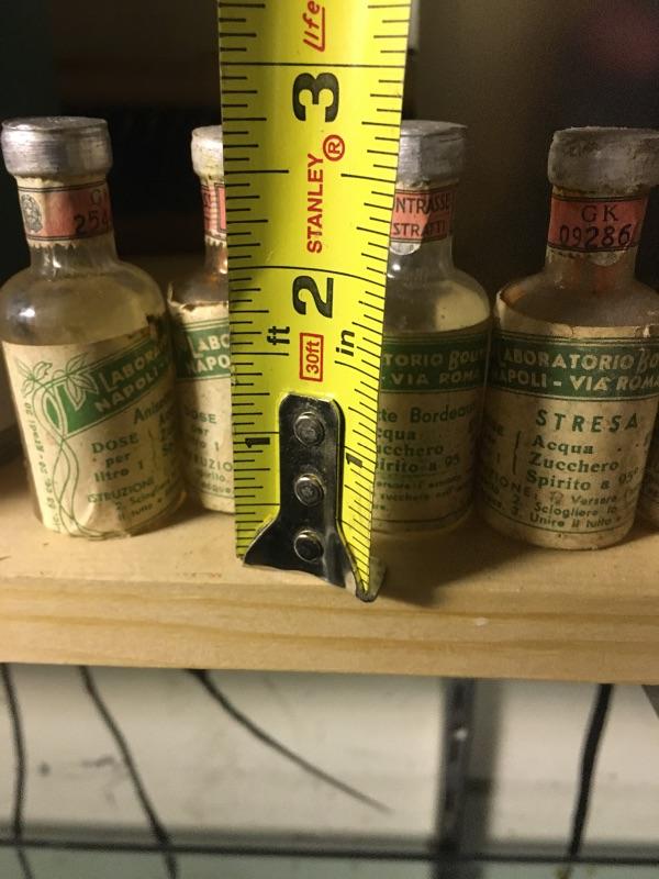 Vintage bottle collection