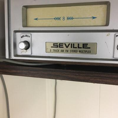 Seville 8 track am/fm