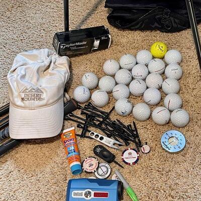 Set of Pristine Golf Clubs plus Extra Equipment
