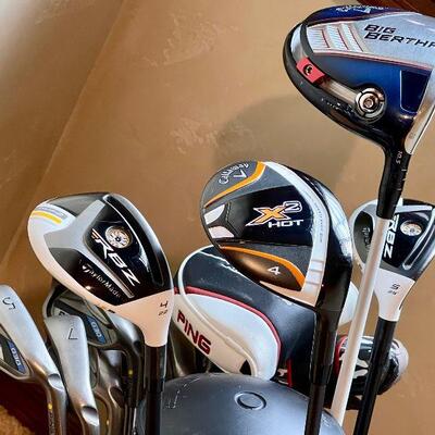 Set of Pristine Golf Clubs plus Extra Equipment