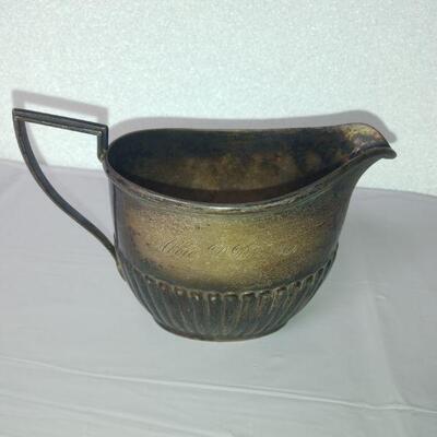 Whiting Manufacturing 1/2 Pint Silver Creamer