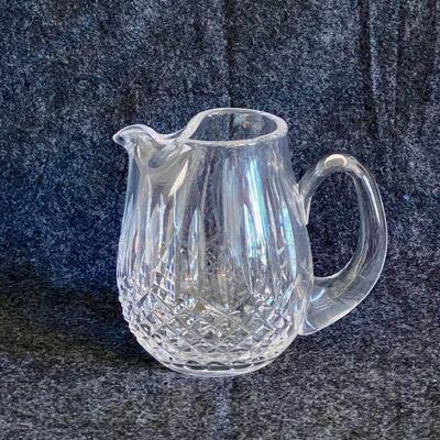 Lot 47  Waterford Crystal Lismore Ice Lip Water Pitcher Ireland 