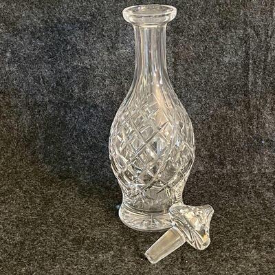 Lot 50  Waterford Crystal COLLEEN Liquor Decanter & 8 Cordial Liqueur Glasses Ireland
