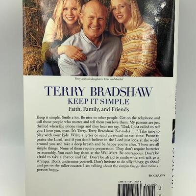 Autographed Book Terry Bradshaw â€œKeep it Simpleâ€.  