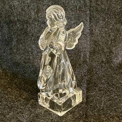 Lot 57  Mikasa Heavy Crystal Angel w/Harp