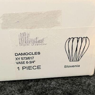 Lot 70  Mikasa Crystal Vase w/Box