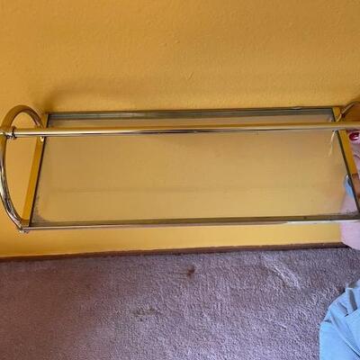 2 Glass Wall Shelves