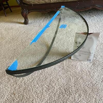 2 Glass Wall Shelves
