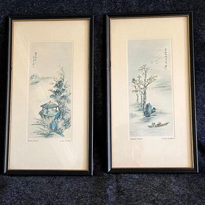Lot 78  Framed Prints by Ling Fu Lang 
