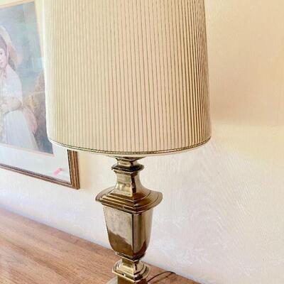 Lot 81  Brass Table Lamp 