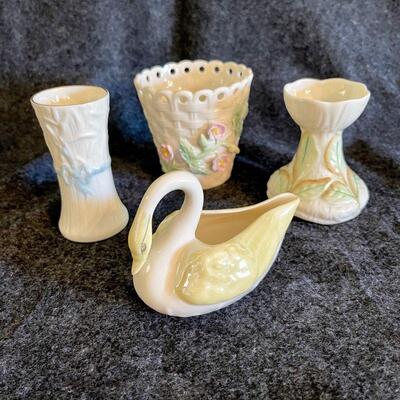 Lot 86  Group of Belleek Pieces Made in Ireland