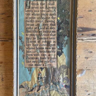 Prayer Print and Tree poem print (see pics)