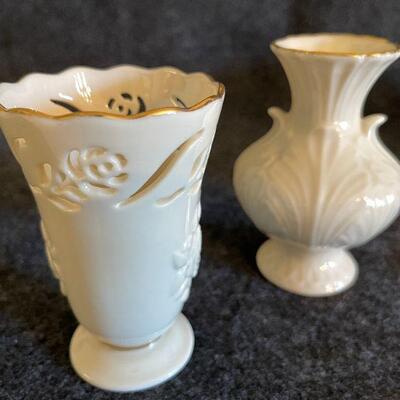 Lot 92  Lenox Vases 