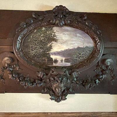 Pair of Unusual Black Forest Plaques and Paintings