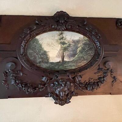 Pair of Unusual Black Forest Plaques and Paintings