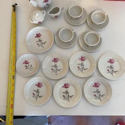2 children's tea sets