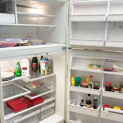 Lot 149  Whirlpool Designer Style Refrigerator w/Ice Maker 