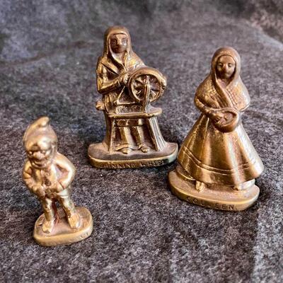 Lot 154  Collection of Brass Figural Souvenirs of Ireland 