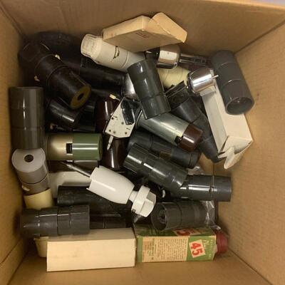 Lot 49 - Full box of 45 Spindles and RPM Adapters (Multiple Brands)