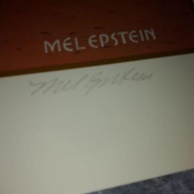 Signed Mel Epstein Toyfest poster