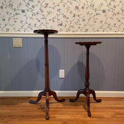 Lot 83 - Two Wooden Plant Stands