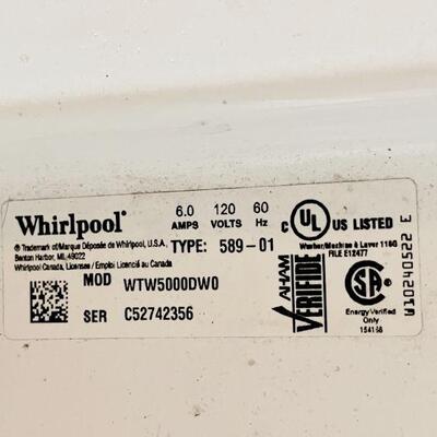 Lot 171.  2015 Whirlpool Washer & Gas Dryer