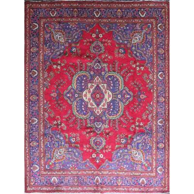 Persian tabriz Vintage Persian Rug 12'9"x9'4" Retail $12343.5