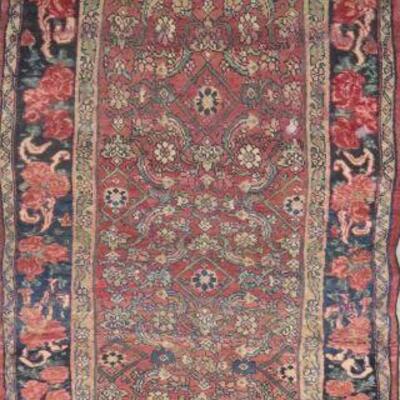 Persian hamedan Vintage Persian Rug 10'4"x4'1" Retail $4356