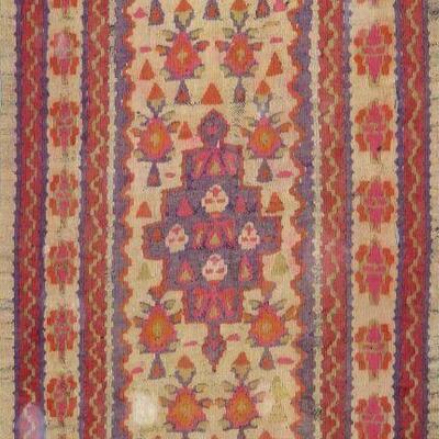 Persian Seneh, Vintage Kilim 3'0"x3'0" Retail $700.5