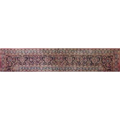 Persian mashhad Vintage Rug 9'5"x1'7" Retail $1555.5