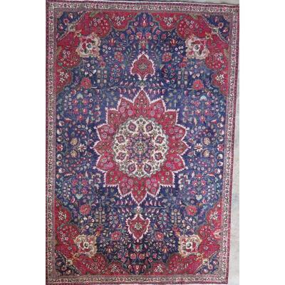Persian tabriz Vintage Rug 10'8"x6'11" Retail $6430.5