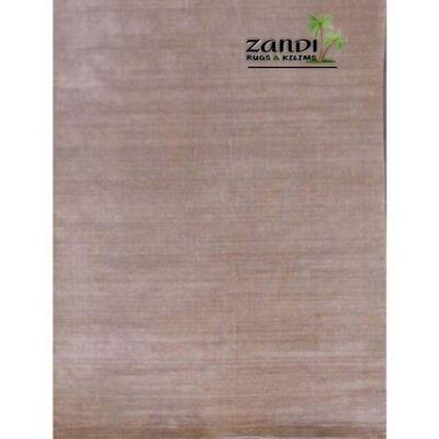 Indian Wool/Royon Charcoal Rug 6'0"x 9'0" Retail $12960
