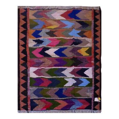 PERSIAN VINTAGE KILIM 157x147cm Retail $2235