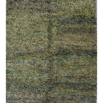 Indian Shaggy design wool/cotton rug 7'6"x 5'3" Retail $5265