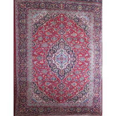 Persian mashad Vintage Rug 12'6"x9'7" Retail $10476