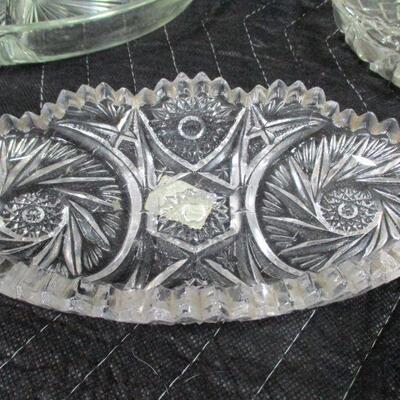 Lot 4 - Signed Imperial & Other Crystal Dishes