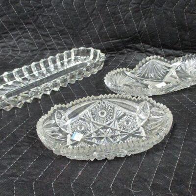Lot 6 - Crystal Dishes